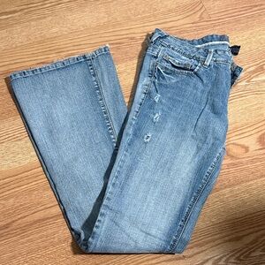 Amethyst Jeans Light Blue Flare & Wide Leg